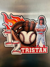 Load image into Gallery viewer, Custom Sports Magnets – Personalized Locker & Fridge Magnets | Team Spirit Keepsakes for Athletes, Schools & Fundraisers