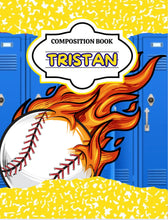 Load image into Gallery viewer, Custom Composition notebook