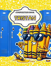 Load image into Gallery viewer, Custom Composition notebook