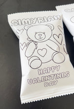 Load image into Gallery viewer, 11 Valentine’s Day Custom Chip Bag Templates (Digital Download)