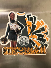 Load image into Gallery viewer, Custom Sports Magnets – Personalized Locker &amp; Fridge Magnets | Team Spirit Keepsakes for Athletes, Schools &amp; Fundraisers
